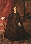 MAZO, Juan Bautista Martinez del The Empress Dona Margarita de Austria in Mourning Dress h Spain oil painting artist